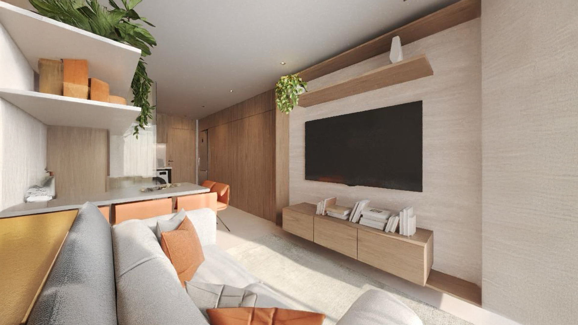 Apartamento de 40m²